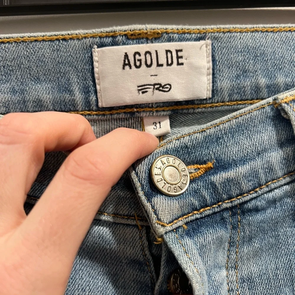 Agolde x Asap Ferg distressed jeans - Picture 7 of 9